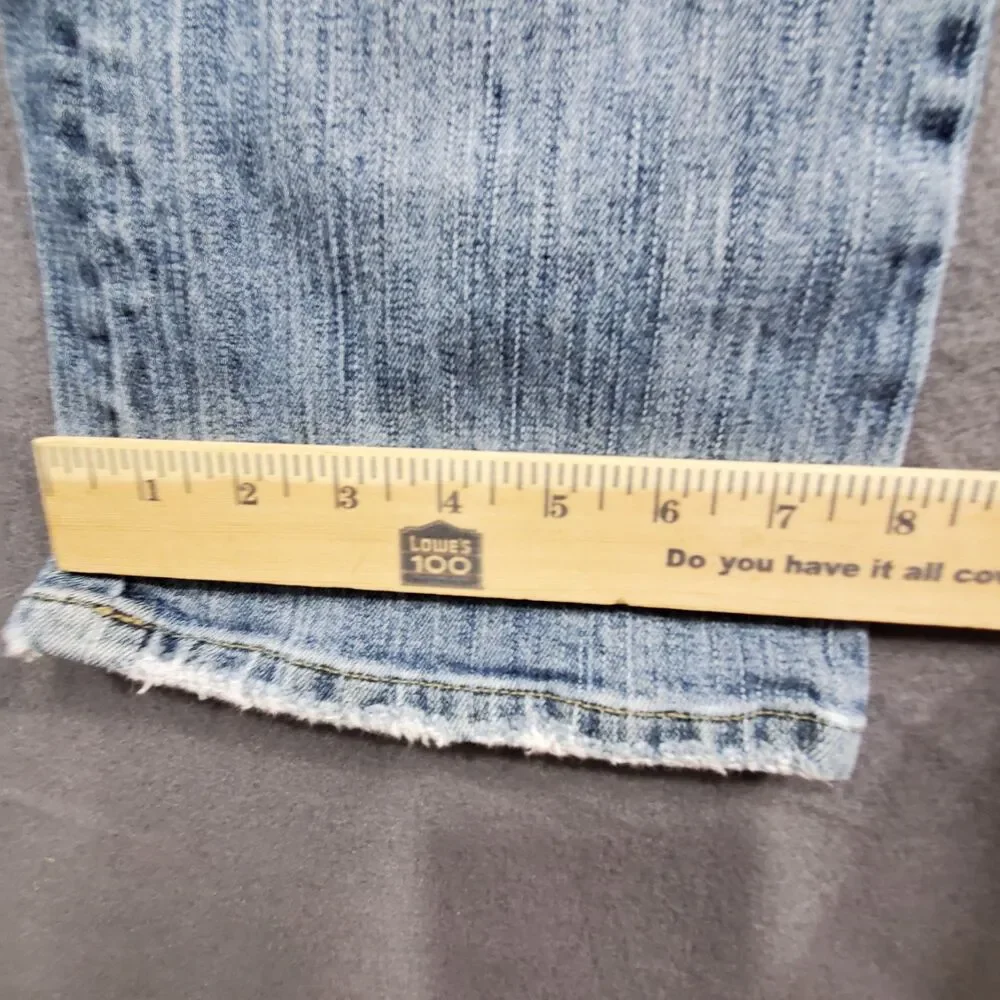 American Eagle Jeans Womens Size 4 Regular Stretch Skinny Flare Blue
